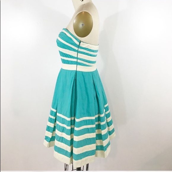 Teal Swing Minuet Summer Spring Dress - Picture 2 of 8